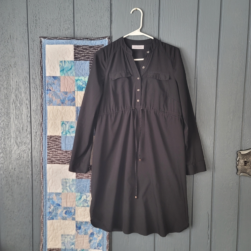 Motherhood Maternity Black Dress